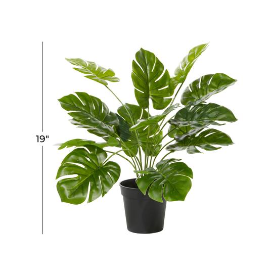 Green Plastic Traditional Artificial Foliage